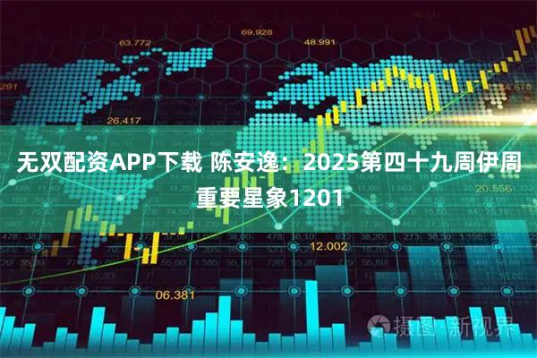 无双配资APP下载 陈安逸：2025第四十九周伊周重要星象1201